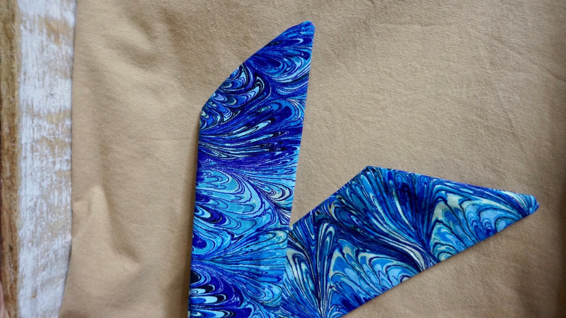 Blue Wire Headband Flexible Twist Wire Headband Etsy