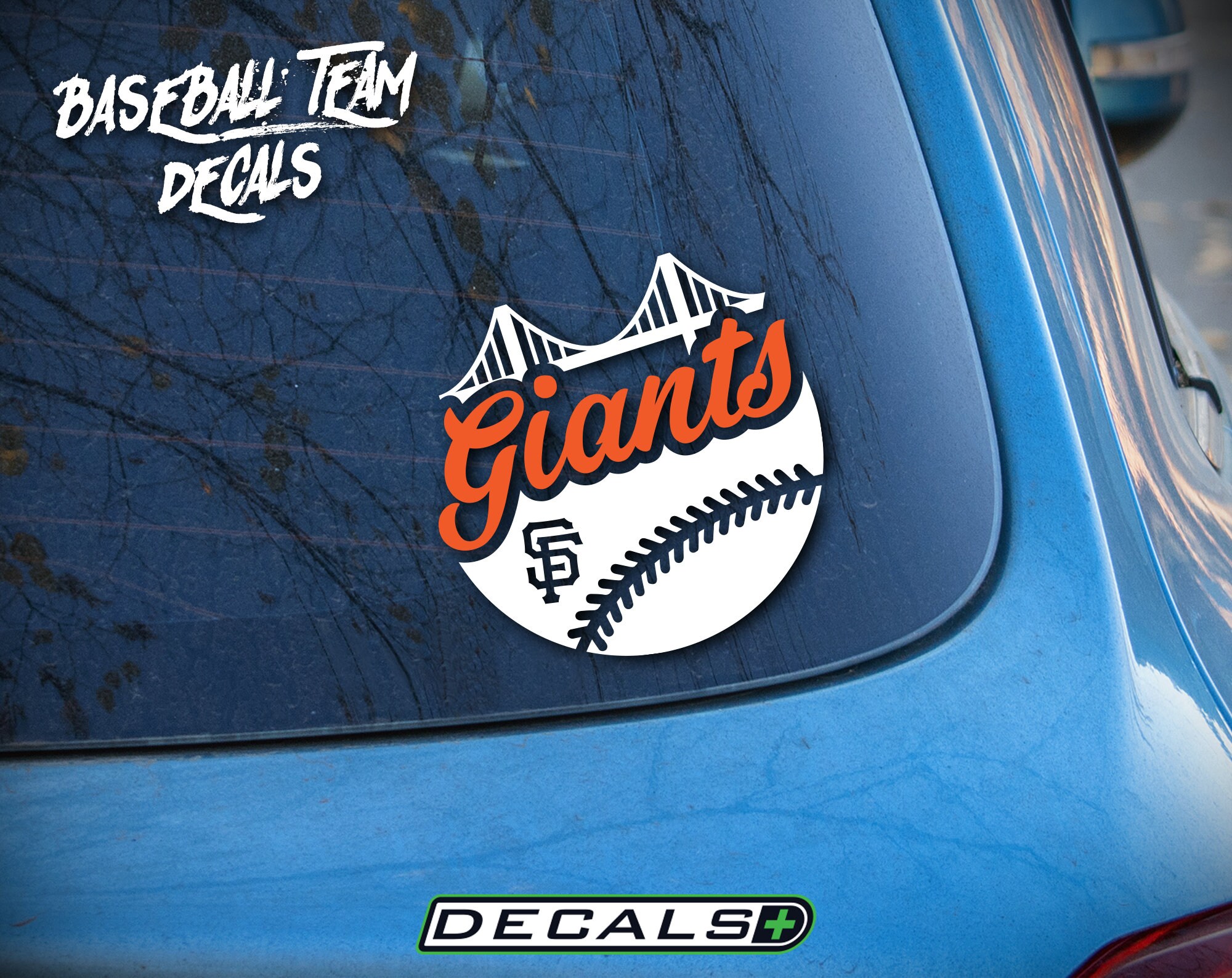 Professional Baseball Team Themed Vinyl Adhesive Window/Car Etsy