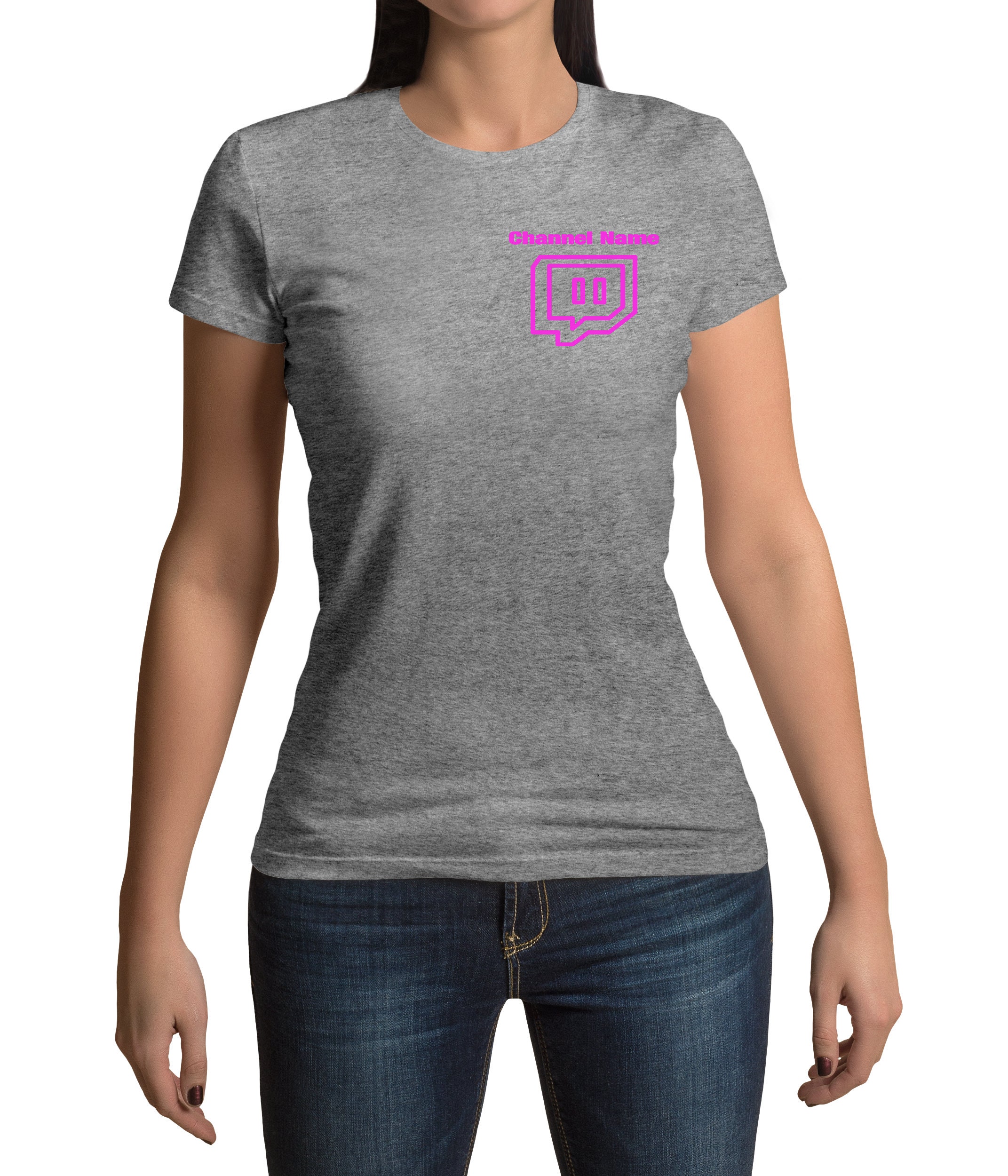 Twitch Channel T-shirt - Etsy