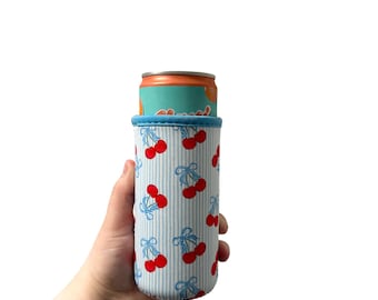 Cherries Tall Can Sleeve
