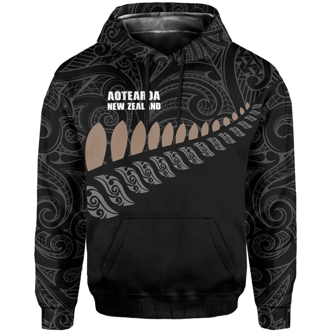 Aotearoa New Zealand Pullover Hoodie New Zealand Special Etsy