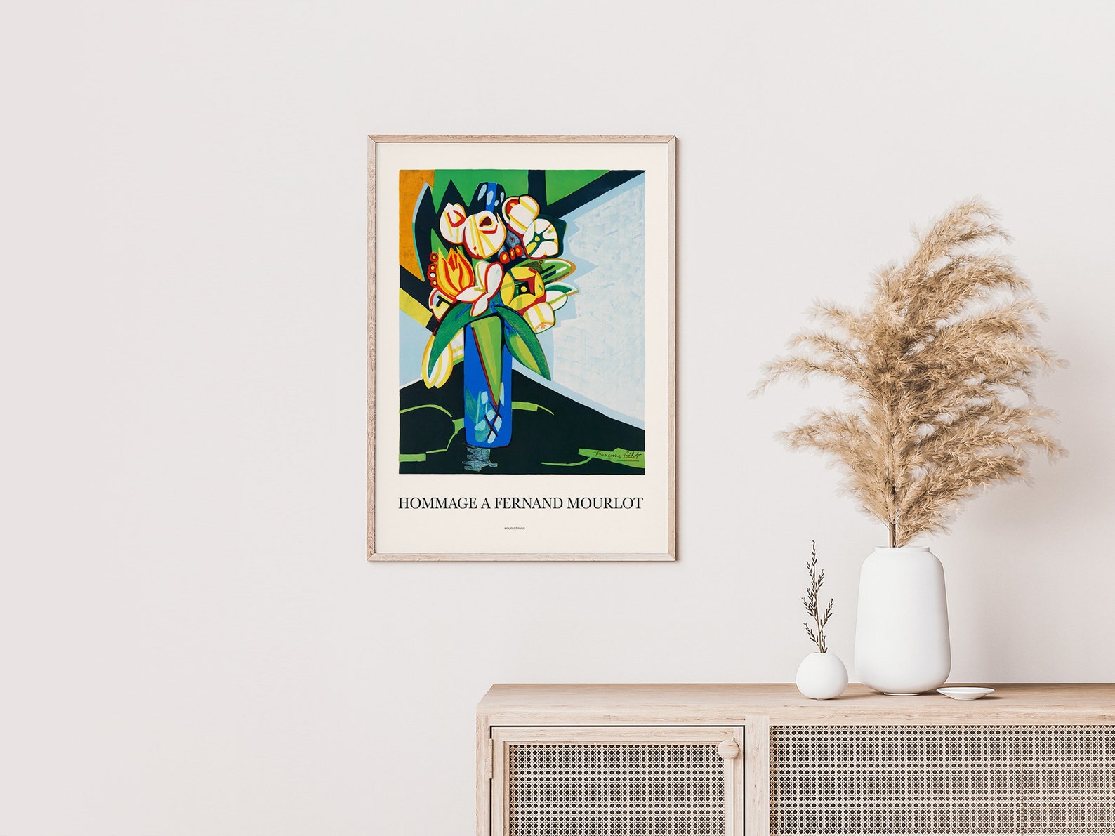 Francoise Gilot Vintage Ausstellung Poster 1970