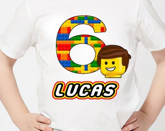 Download Lego Birthday Shirt Etsy