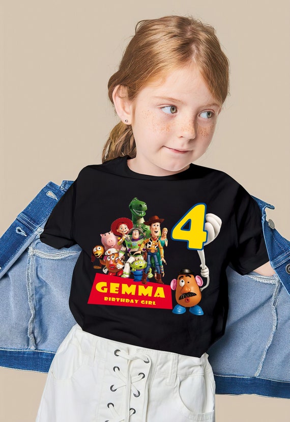 Toy Story Birthday Shirt Personalized Toy Story TShirt Toy Etsy