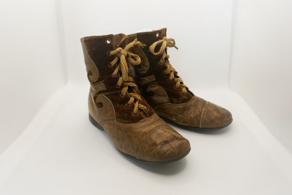 Antique Child's Laced Boots