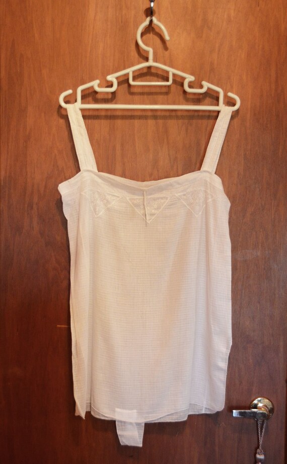 1920's Women's Cotton Undergarment--Teddy