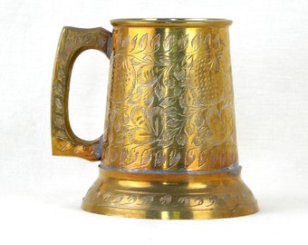 Small Brass Tankard from India