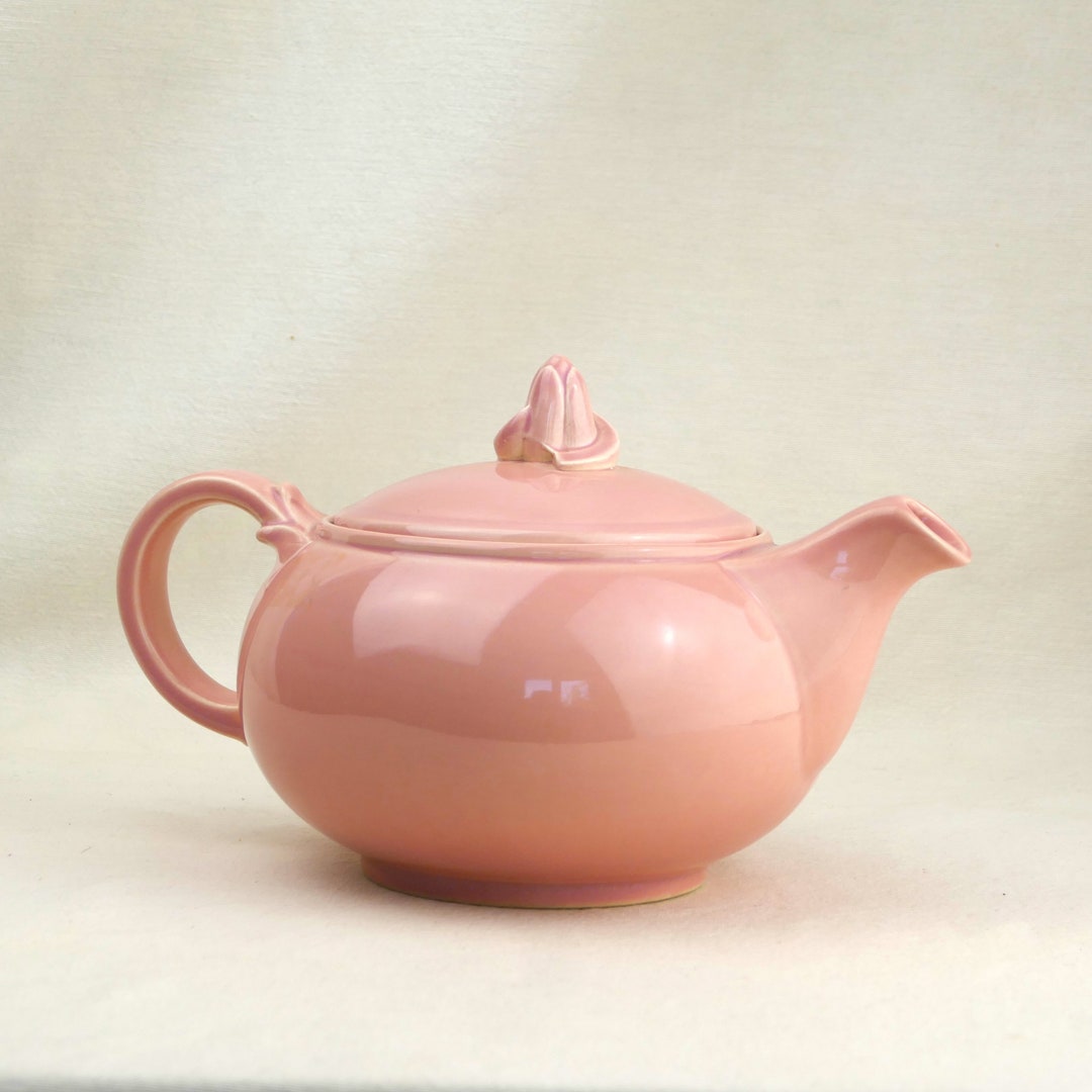 Sharon Pink Luray Pastels Curved Spout Teapot Etsy