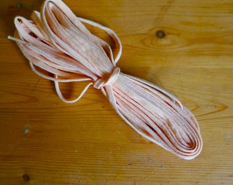 Peach Corset Laces