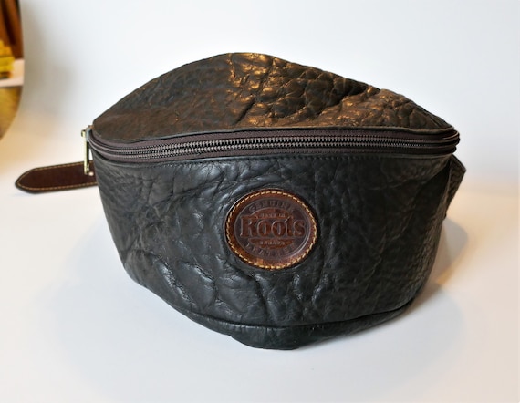 Large Roots Leather Fanny Pack