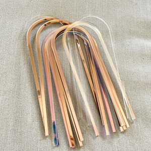 Arch Acrylic Plant Trellis Supports (Set of 2) / Rainbow Plant Trellis for Indoor Plant / Houseplant Trellis / Mini Trellis