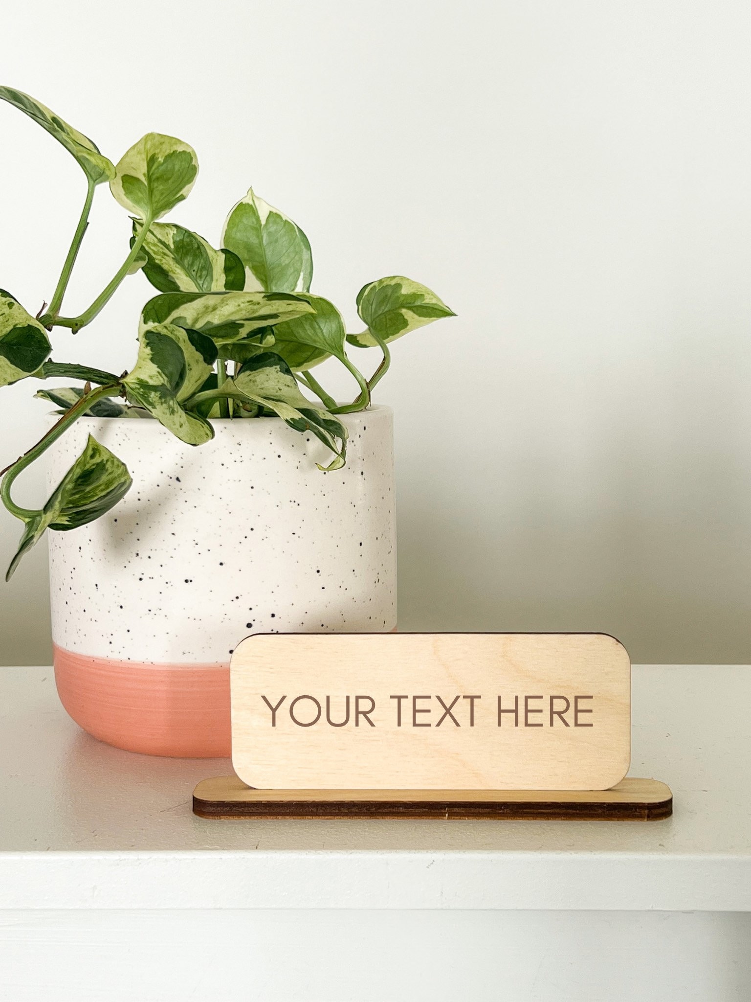 Small Tabletop Sign Custom Wooden Small Tabletop Signs (set of 5) | Market Pop-up Signs - Etsy