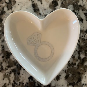 Heart-Shaped Ring Dish