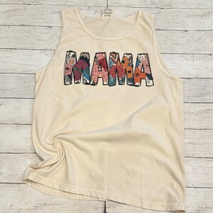 Mama bloemencomfort kleurentank