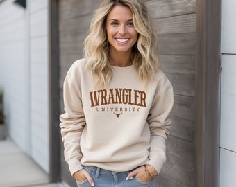 Sudadera Gildan de la Universidad Wrangler