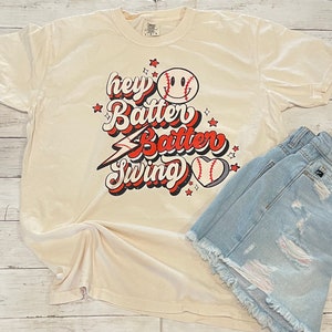 Comfort colors mom baseball shirt