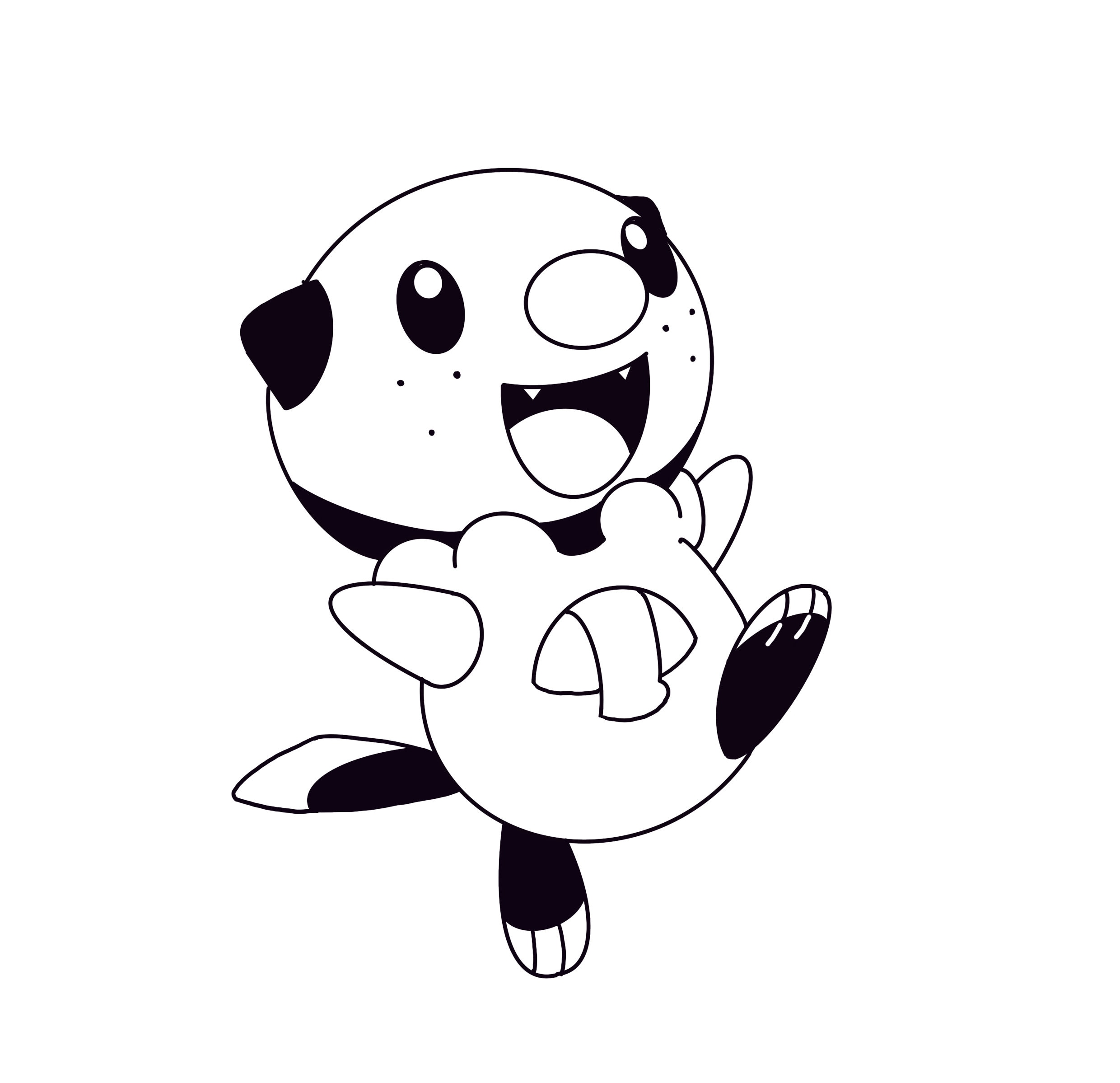 Pokemon Oshawott Coloring Pages