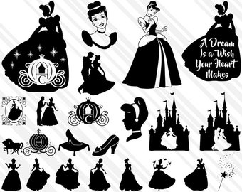 Download Cinderella Svg Etsy