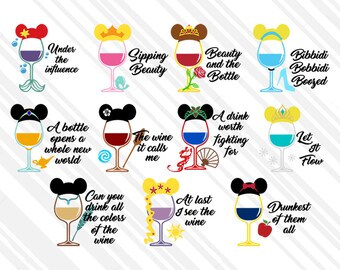 Download Drunk Princesses Svg Etsy