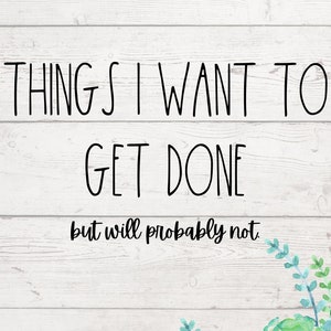 Succulents and Shiplap Weekly Agenda Pages and Covers