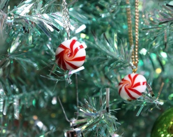 Christmas Candy Peppermint Necklace