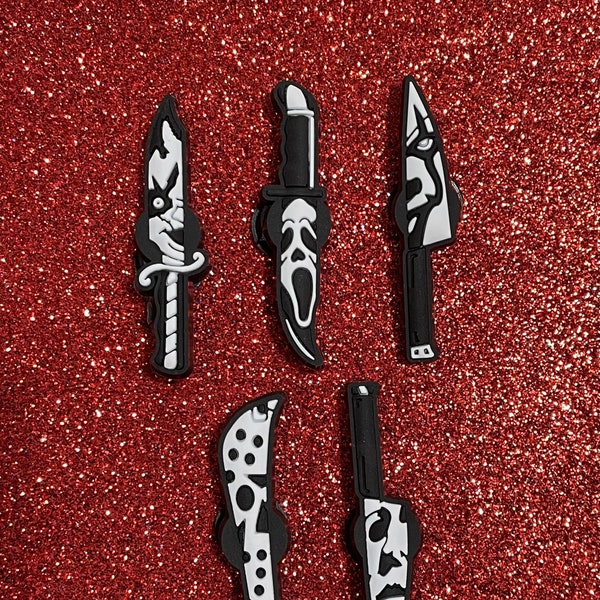 Horror Knives shoe charms