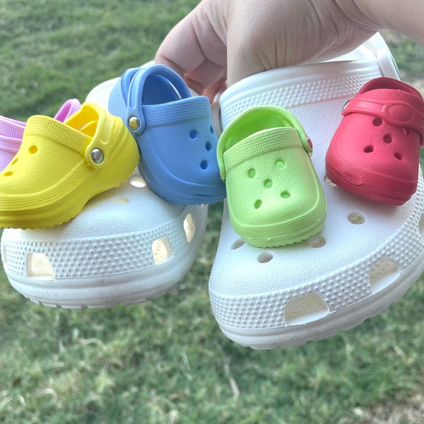 mini croc shoe charm | charms compatible with croc shoes | fashion croc charms | funny fashion accessories