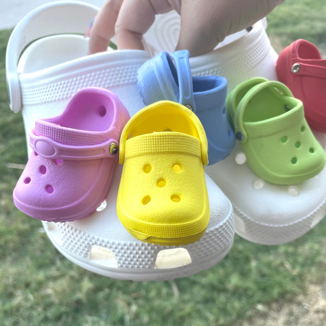 Mini Croc Shoe Charm Charms Compatible With Croc Shoes Etsy