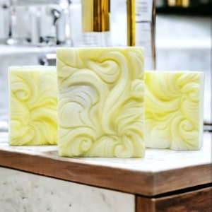 Shea Butter Wave Bar ~ Homemade Soap