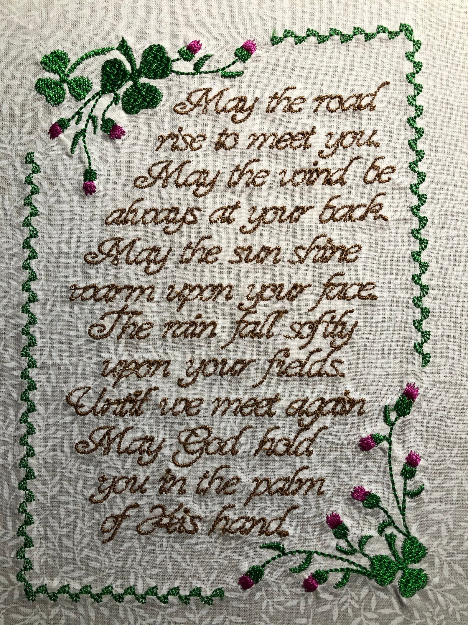 The Irish Prayer the Irish Blessing The Gaelic Blessing | Etsy