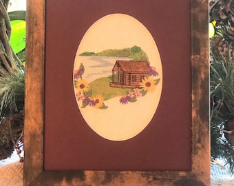Lake Cabin Embroidery Christmas gift Cozy Cabin Alluring Log Cabin Rustic Cabin Charming Cabin