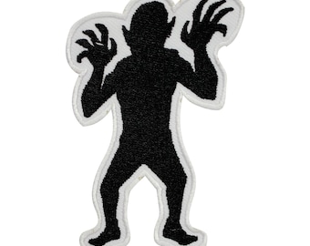 Zombie Patch , Zombie badge, Halloween patch Embroidered Iron on Sew on Patch Badge For Clothes etc.8.5x6cm