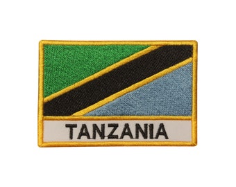 Made In Tanzania Stamp With National Flag Vector, Made In Tanzania - Foto 12