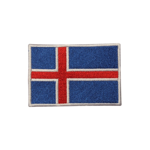 Iceland National Flag Embroidered Iron on Sew on Patch Badge - Etsy