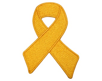 Cancer Awareness patch, awareness ribbon patch, disease awareness patch Embroidered Iron on Sew on Patch Badge For Clothes etc. 9x6cm