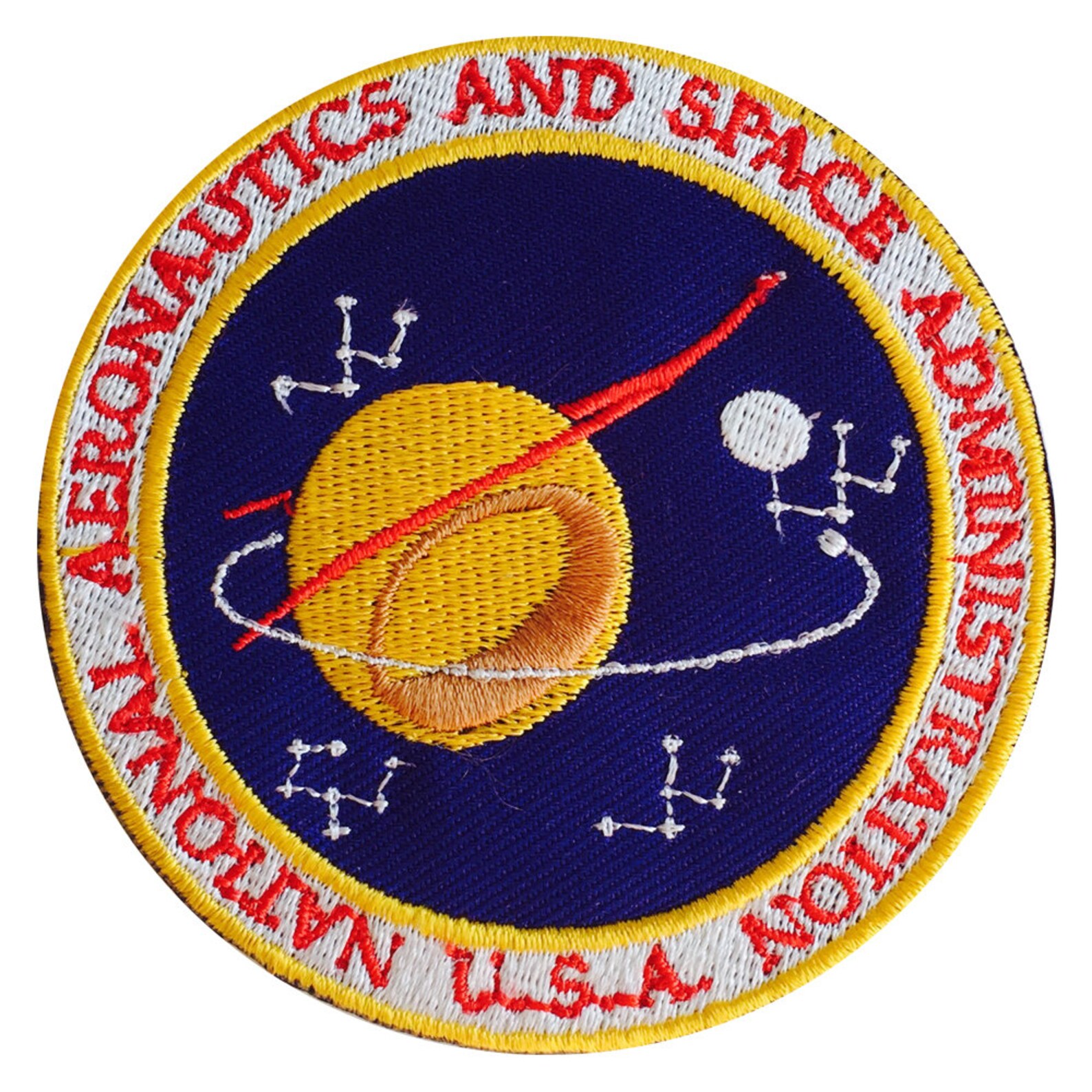 NASA Movie Patch Round New Embroidered Iron on Sew on Patch | Etsy
