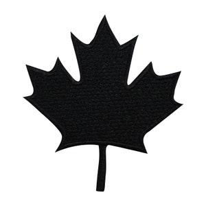 Kanada Flagge, Schwarzer AhornBlatt Aufnäher Aufbügler 7,5 CM etc.