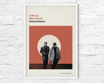 Donnie Brasco FRIDGE MAGNET movie poster "style A" Donnie Brasco FRIDGE MAGNET movie poster "style A"