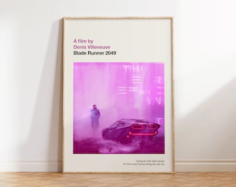 Blade Runner 2049 Poster Etsy