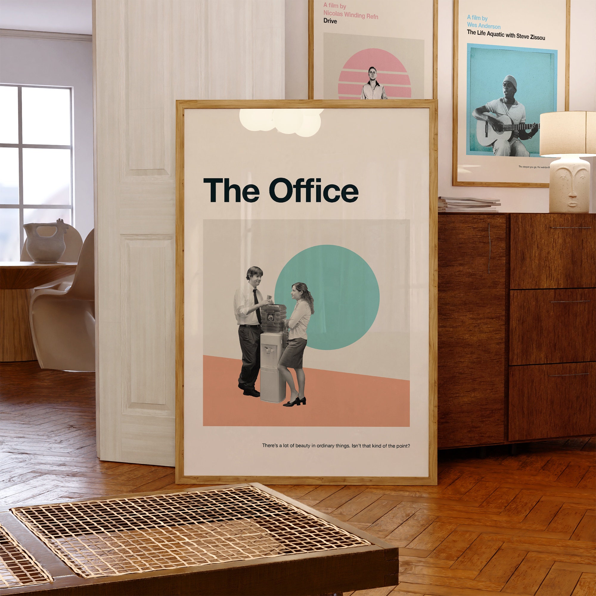 The Office - Movie Poster, Retro, Mid Century Modern, Vintage Art Print ...