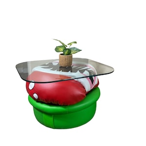 Mario Piranha Plant End Table | Game Room Table