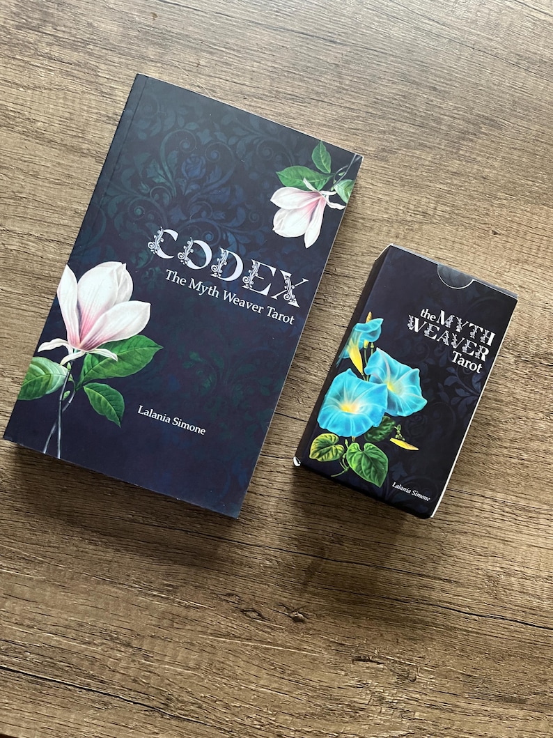 Myth Weaver Tarot Deck | Multicultural Mythology, Rider-Waite-Smith System, Deluxe Guidebook Keywords/Codex