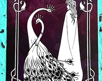 The Decadent Tarot | Art Nouveau Tarot Deck | Beardsley Tarot | Unique Indie Tarot |