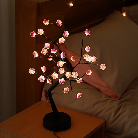 Cherry Blossom Bonsai Light Decorative LED Tree Lamp DIY - Etsy Australia
