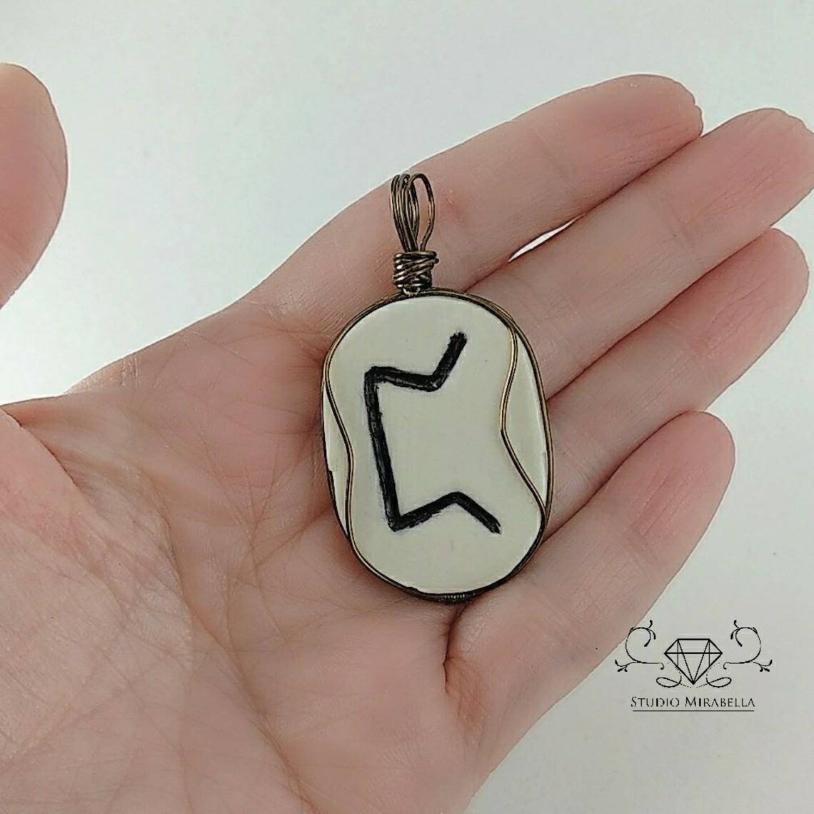 Gamer VALHEIM Inspired Rune Pendant Necklace teens guys men Etsy