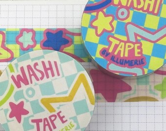 PREORDER Colorful Star Decorative Washi Tape