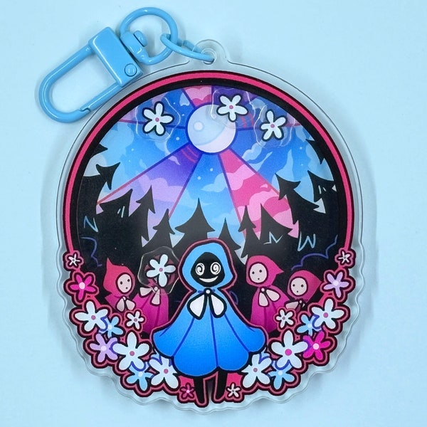 The Case Study of Vanitas Acrylic Shaker Charm, Anime Shaker Charm, Cute Fairytale Acrylic Keychain