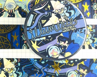PREORDER Orufrey Witch Hat Atelier Gold Foil Washi Tape