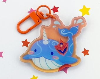 Narwhal Childe Keychain - Genshin Impact Tartaglia