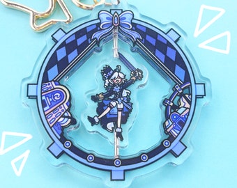 Genshin Impact Furina Keychain - Spinning Charm